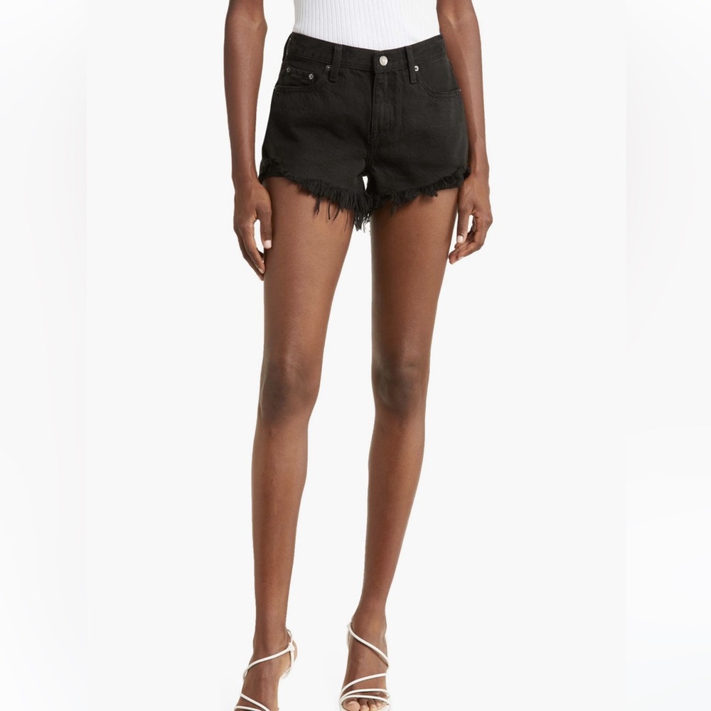 Pistols Gigi Low Rise Cutoff Denim Shorts